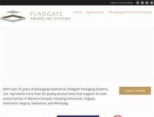 Tablet Screenshot of fladgatepackaging.com